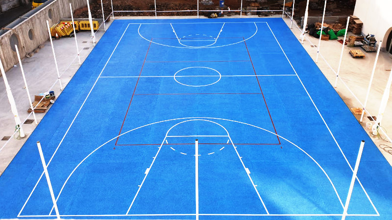 POLIDEPORTIVO COLEGIO EN LANZAROTE.SATOCAN